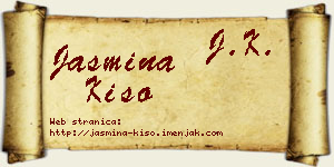 Jasmina Kiso vizit kartica